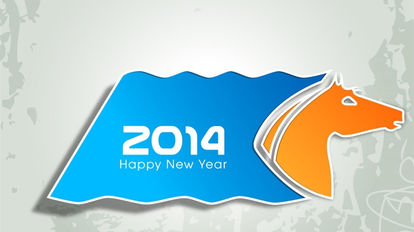 2014新年主題 高清壁紙(一) #10 - 1366x768