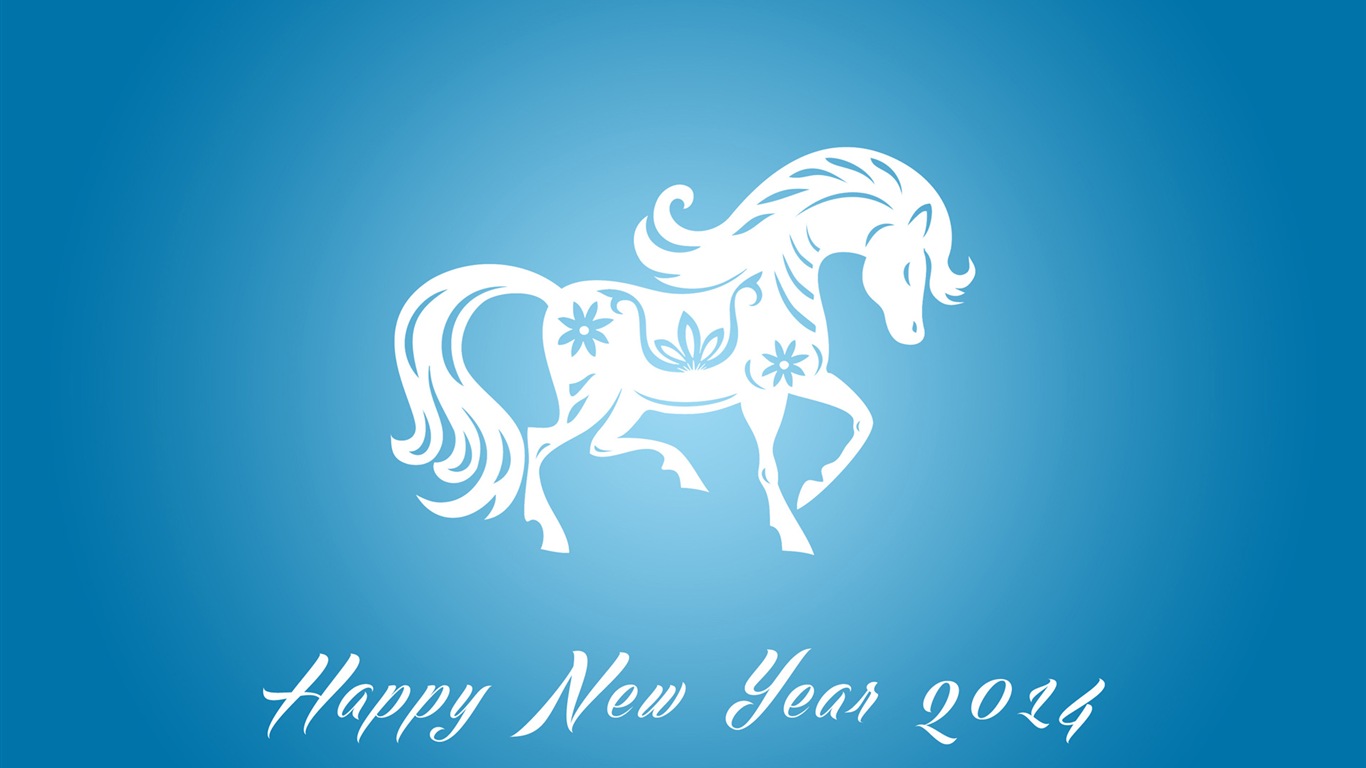 2014 New Year Theme HD Wallpapers (1) #13 - 1366x768