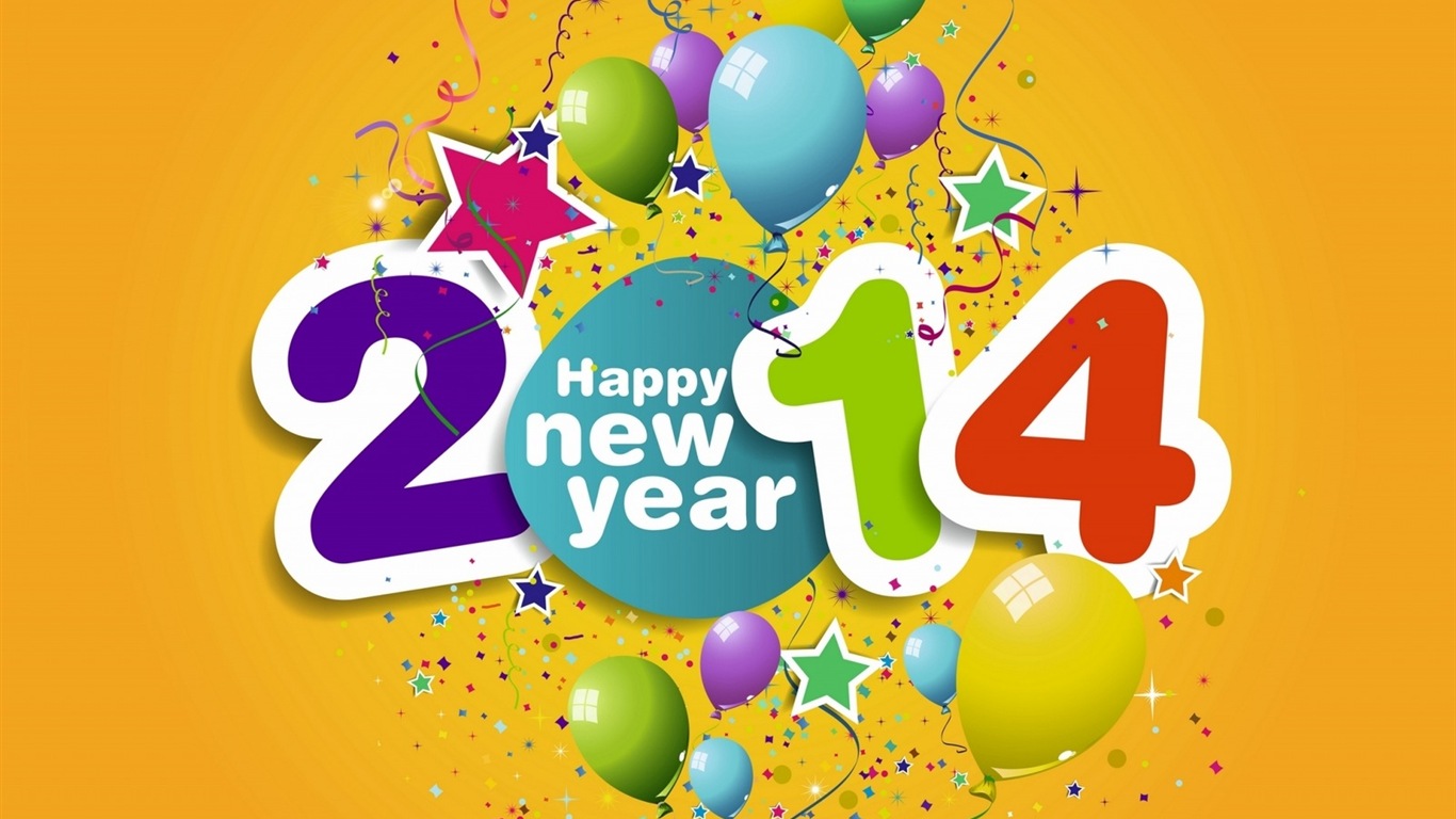 2014新年主題 高清壁紙(一) #20 - 1366x768