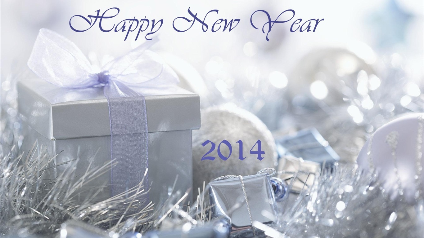 2014 New Year Theme HD Wallpapers (2) #11 - 1366x768