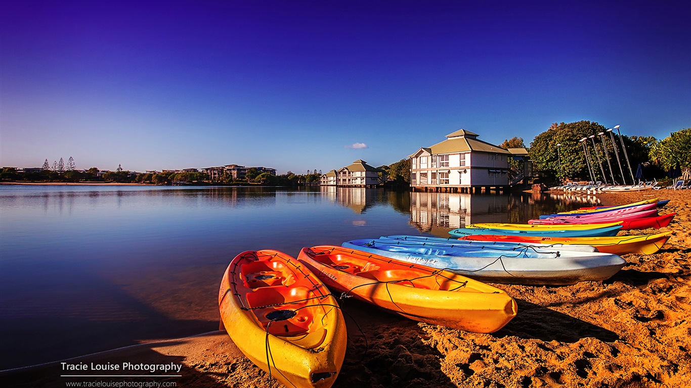 Queensland, Australia, hermosos paisajes, fondos de pantalla de Windows 8 tema de HD #2 - 1366x768