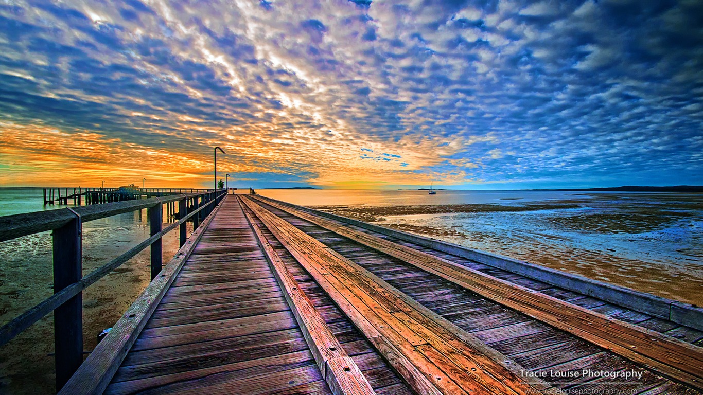 Queensland, Australie, de beaux paysages, fonds d'écran Windows 8 thème HD #15 - 1366x768