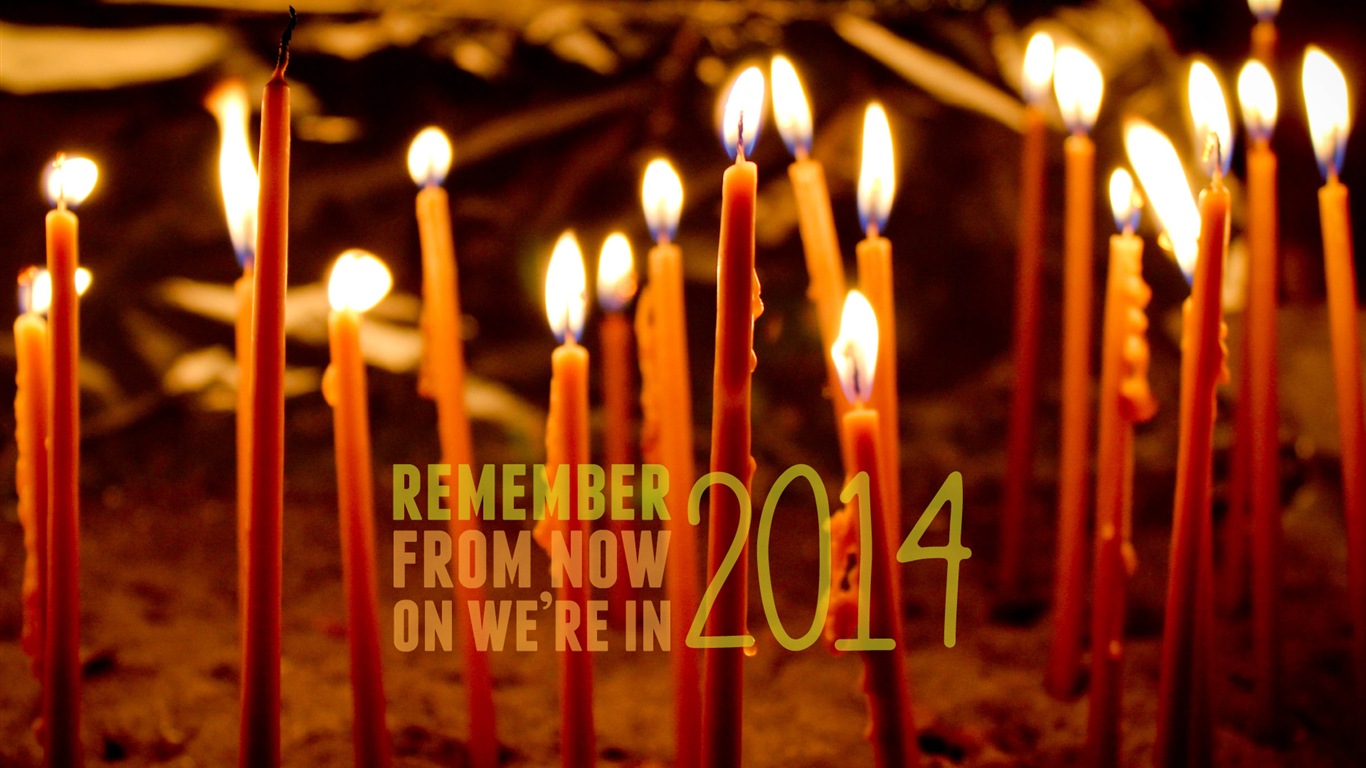 January 2014 Calendar Wallpaper (2) #8 - 1366x768