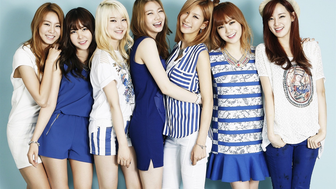 After School 韓國音樂女孩 高清壁紙 #20 - 1366x768