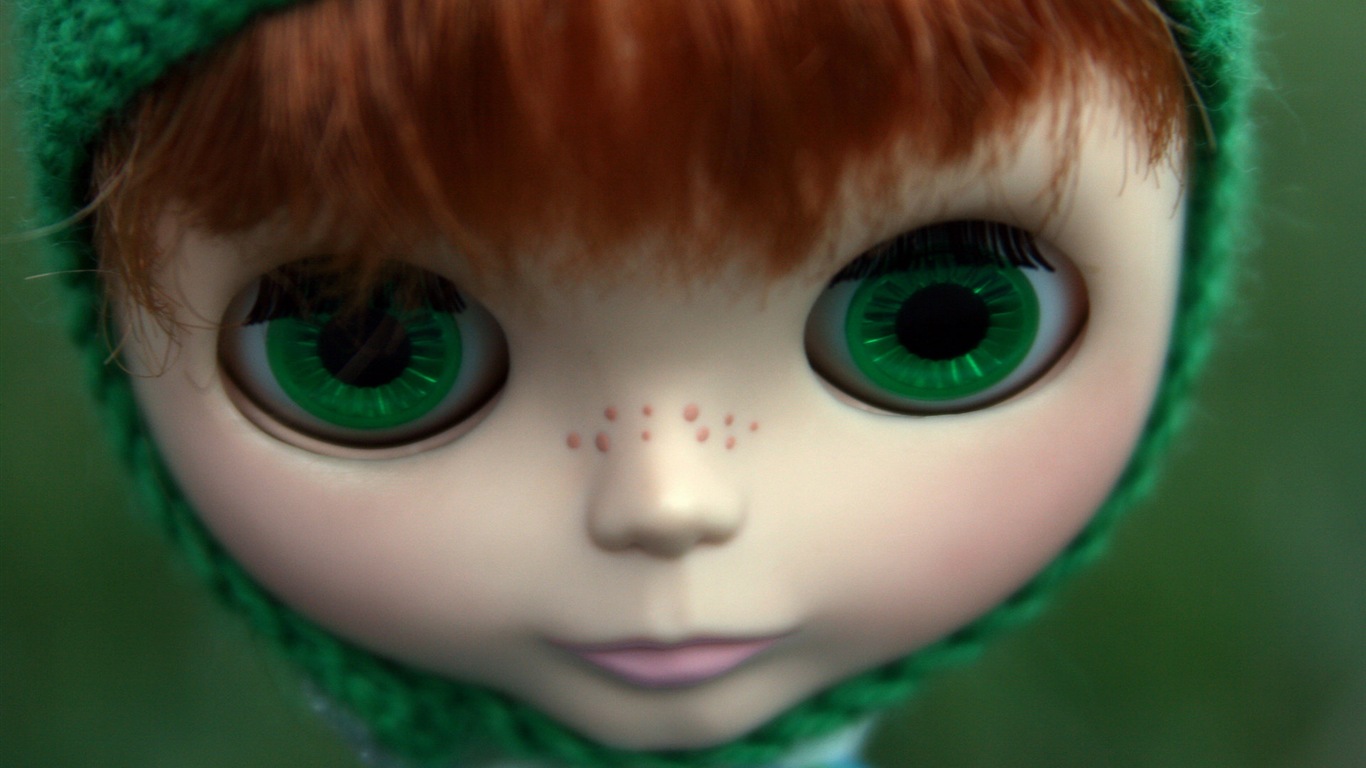 Hermosos fondos de pantalla de Super Dollfie niñas juguetes HD #12 - 1366x768