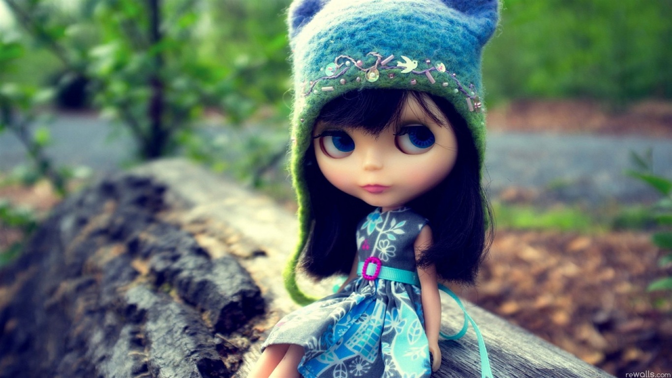 Krásné Super Dollfie hračky dívky HD Tapety na plochu #19 - 1366x768