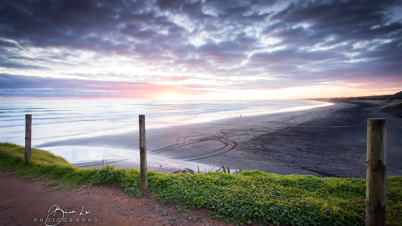 Nouvelle-Zélande Île du Nord de beaux paysages, Windows 8 fonds d'écran thématiques #16 - 1366x768