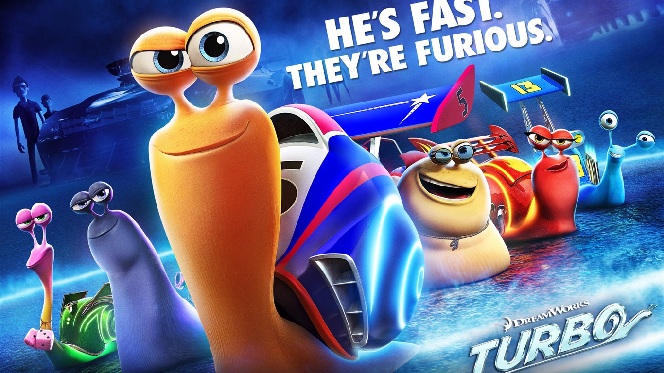 Turbo 3D movie HD wallpapers #6 - 1366x768