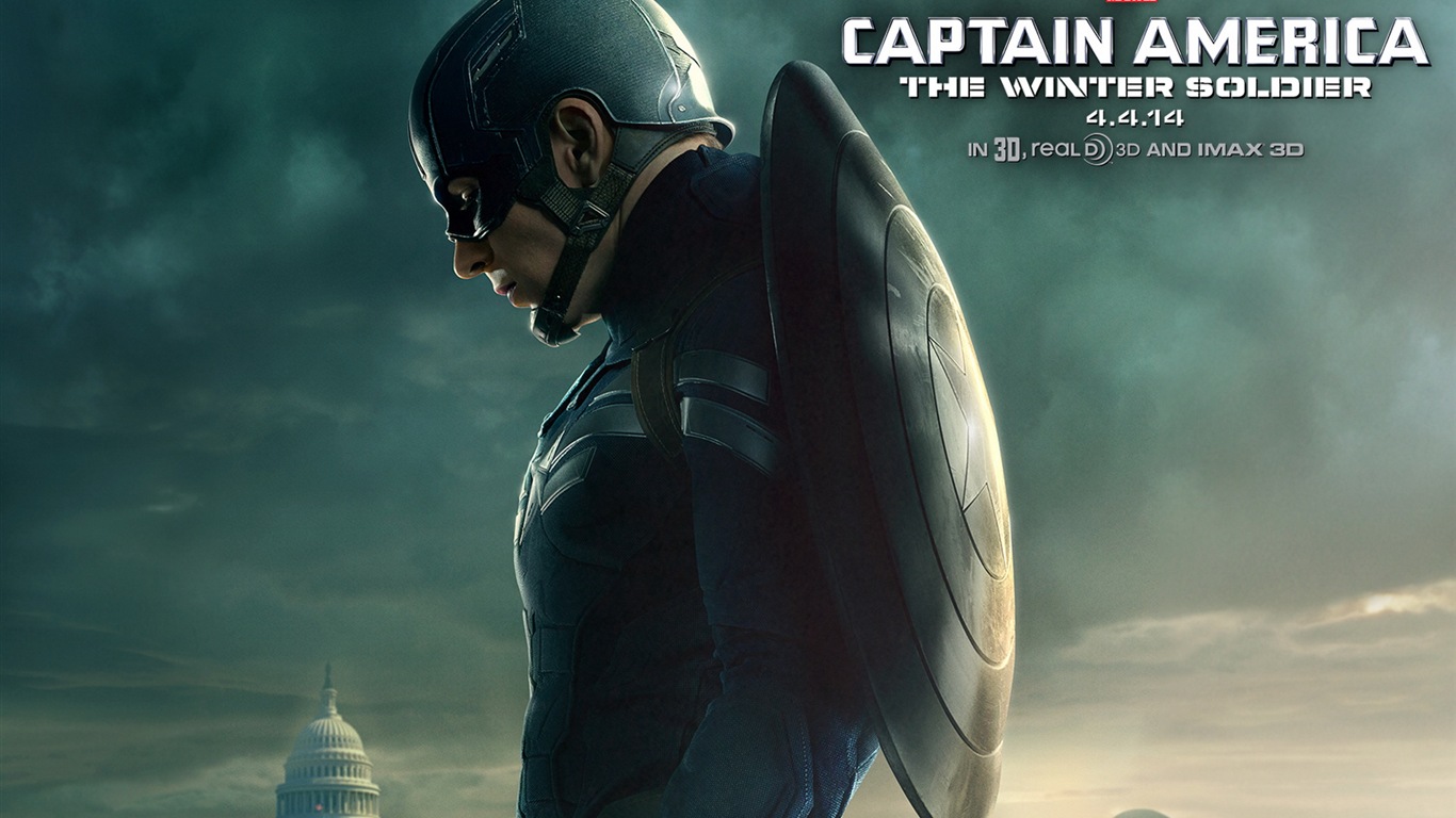 Captain America: fonds d'écran Le Winter Soldier HD #7 - 1366x768