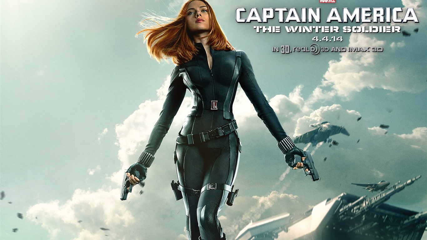 Captain America: The Winter Soldier HD tapety na plochu #9 - 1366x768