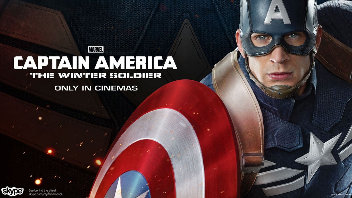 Captain America: fonds d'écran Le Winter Soldier HD #11 - 1366x768