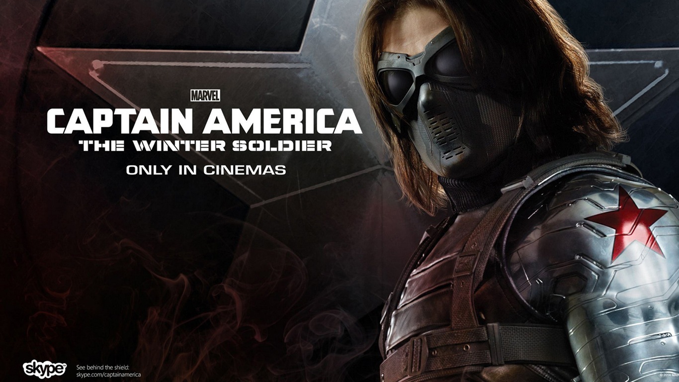 Captain America: The Winter Soldier HD tapety na plochu #14 - 1366x768