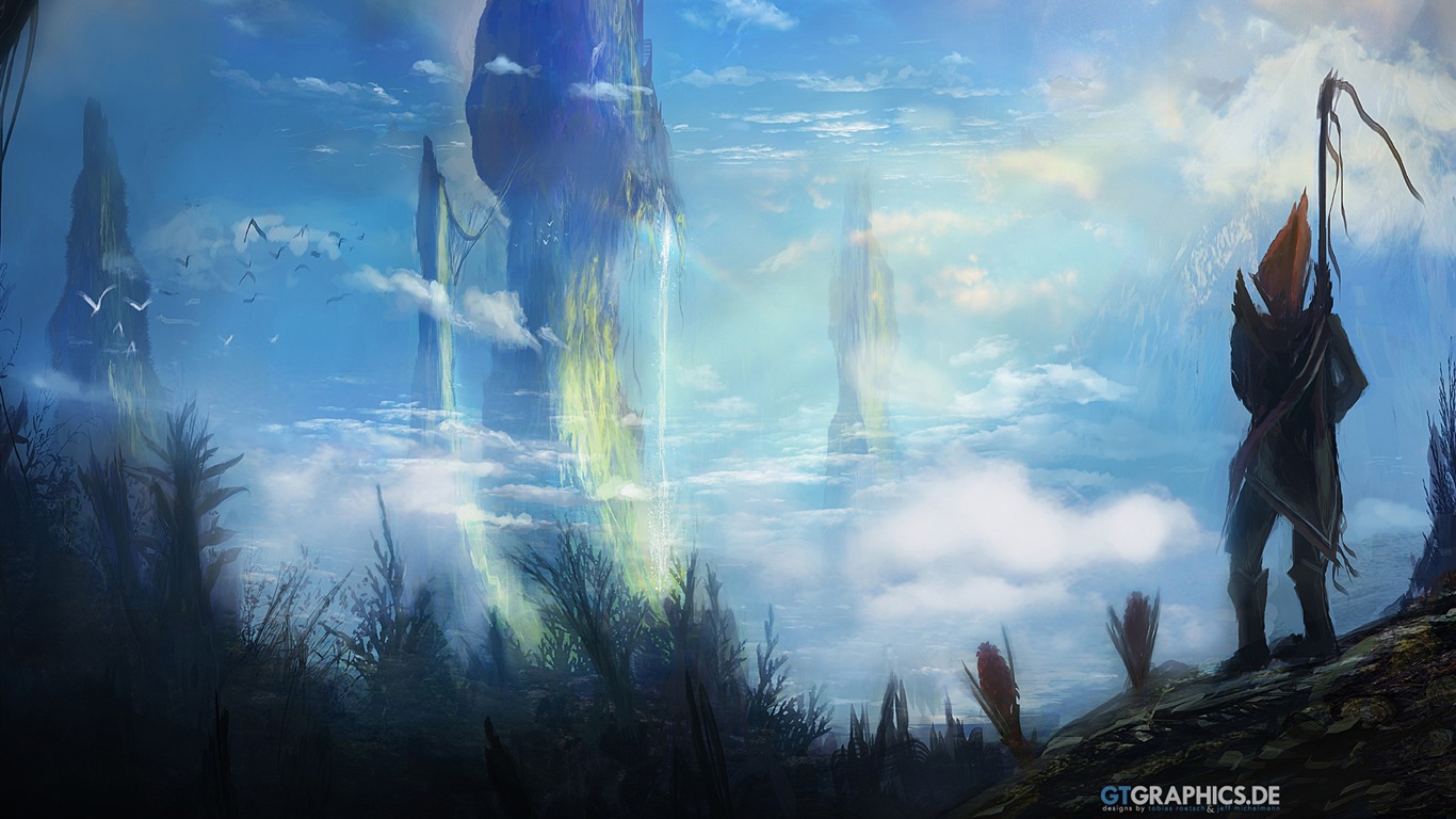 GTGraphics 科幻主題 Windows 8 高清壁紙 #6 - 1366x768