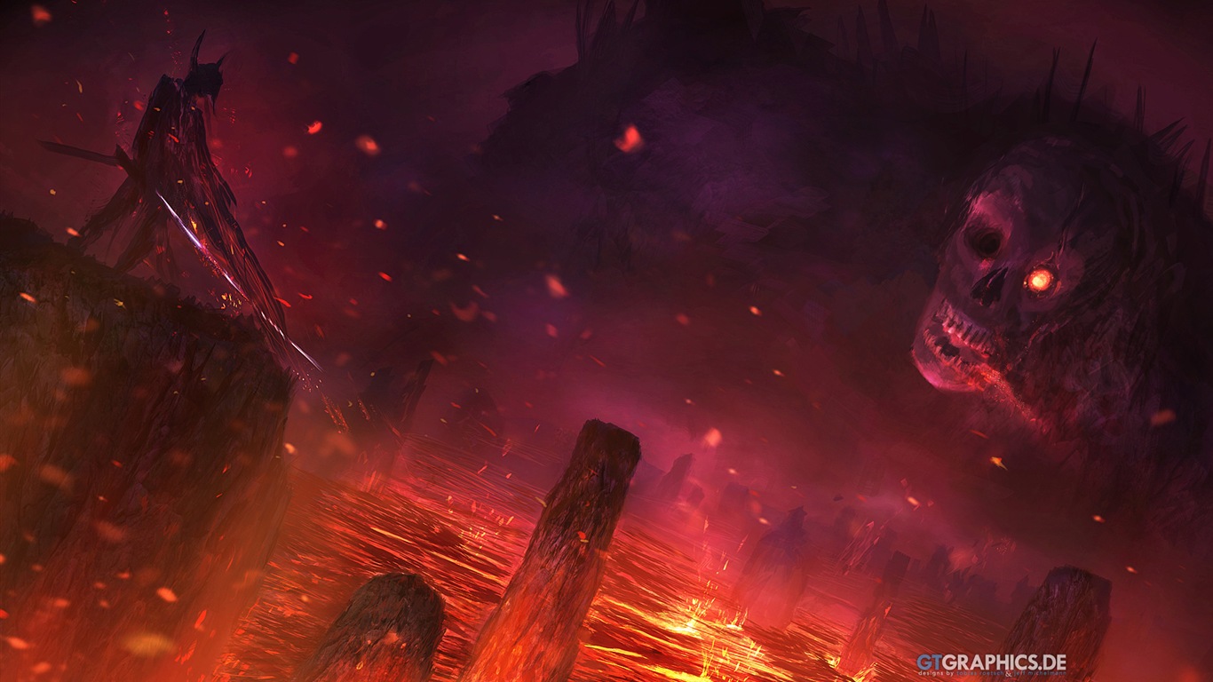 GTGraphics 科幻主題 Windows 8 高清壁紙 #7 - 1366x768