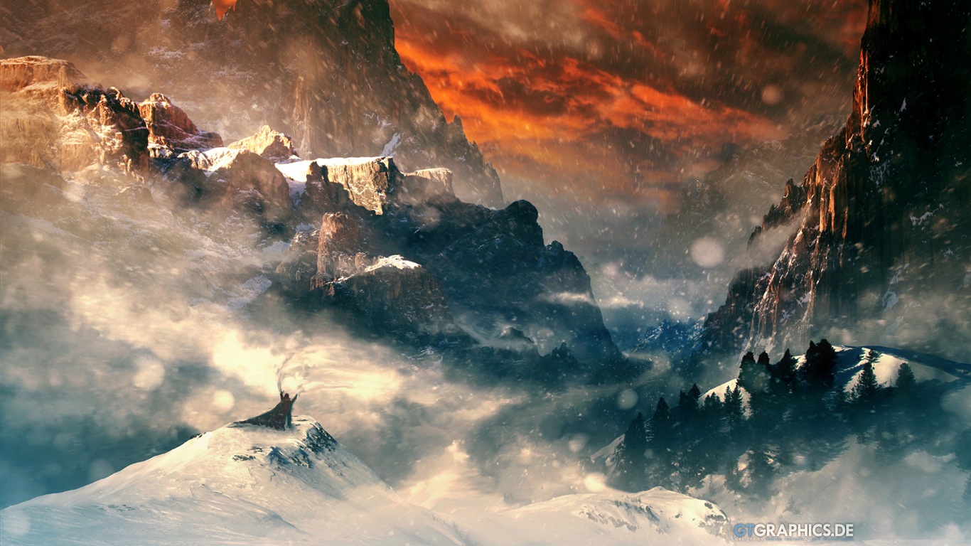 GTGraphics 科幻主題 Windows 8 高清壁紙 #11 - 1366x768