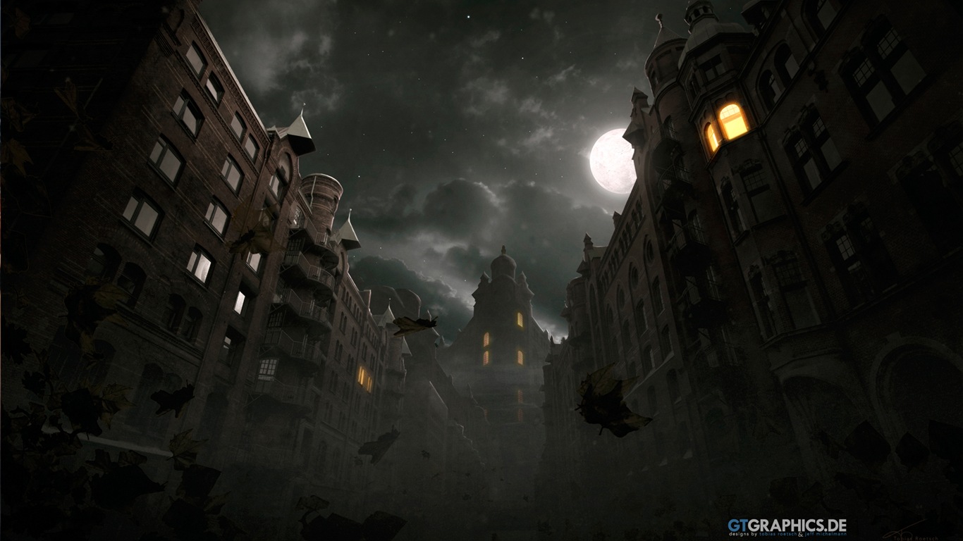 GTGraphics 科幻主題 Windows 8 高清壁紙 #15 - 1366x768