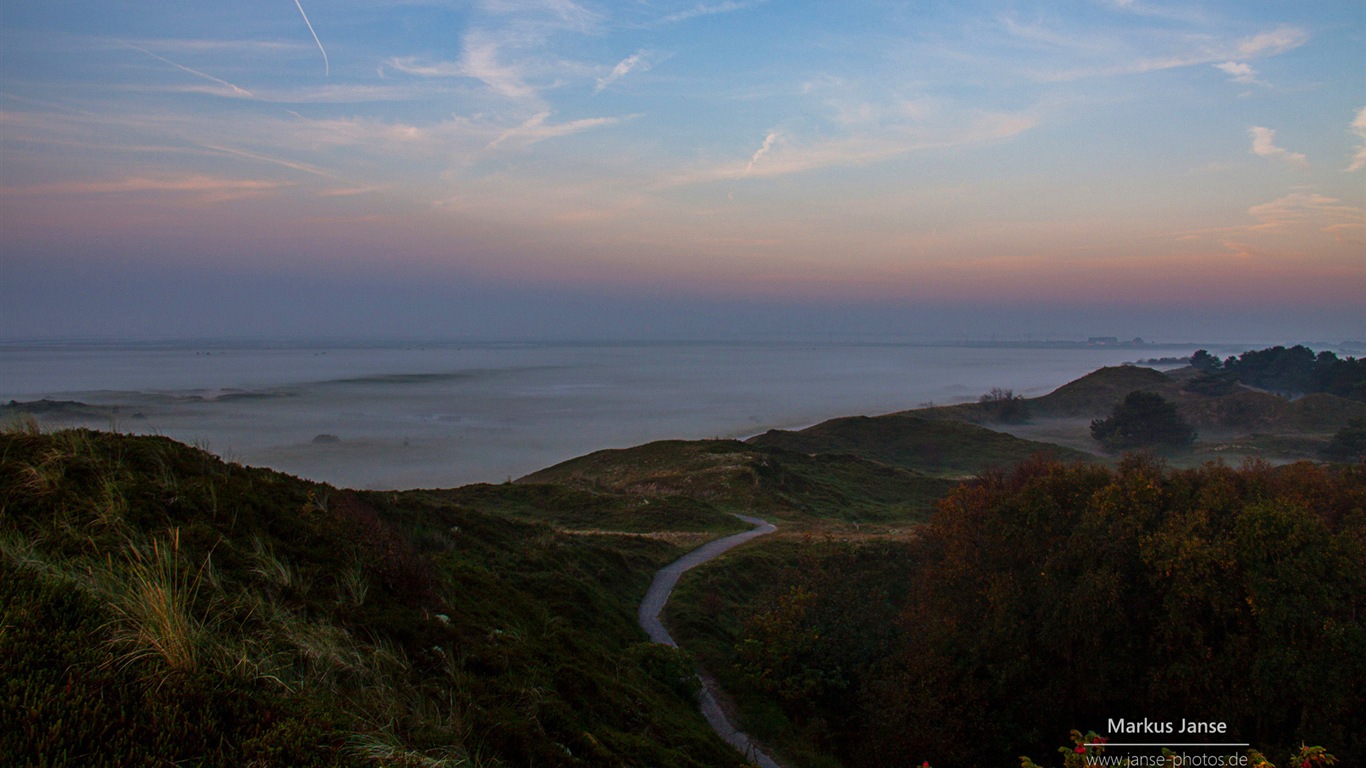 Spiekeroog 施皮克奧格島風景，Windows 8 主題壁紙 #11 - 1366x768