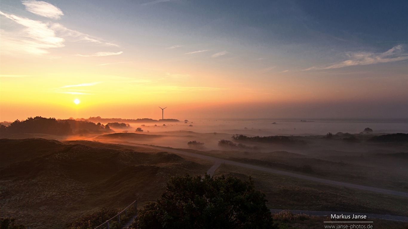 Spiekeroog 施皮克奧格島風景，Windows 8 主題壁紙 #13 - 1366x768