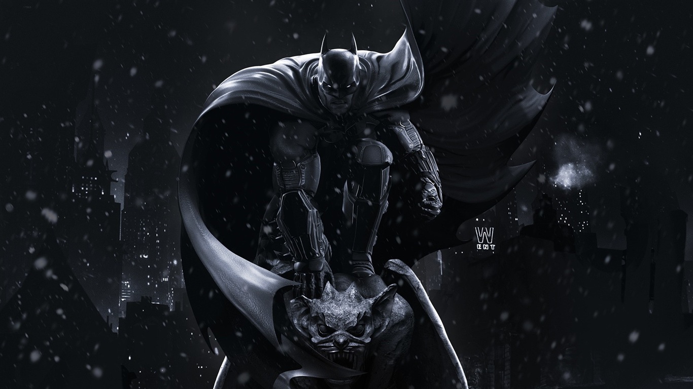 Batman: Arkham Knight 蝙蝠俠阿甘騎士 高清遊戲壁紙 #11 - 1366x768