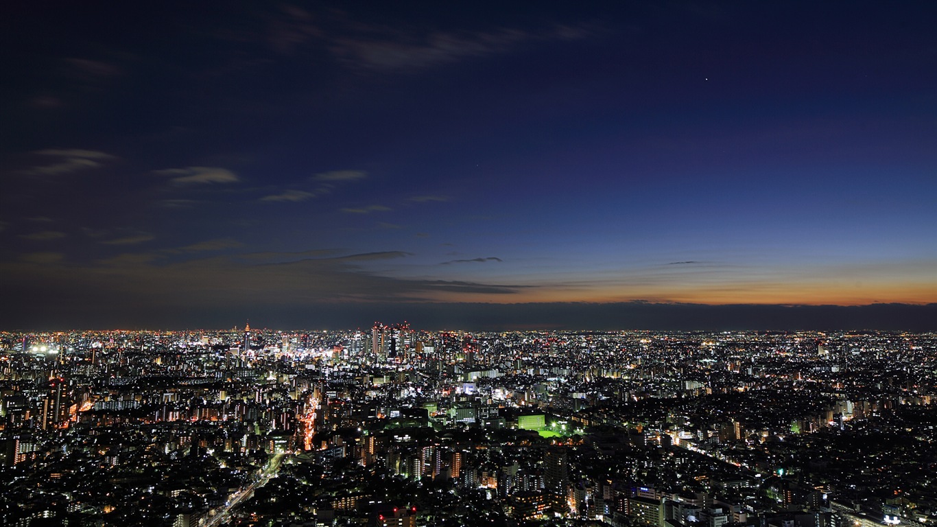 Japonská perspektivní, Windows 8 téma Tapety na plochu #9 - 1366x768