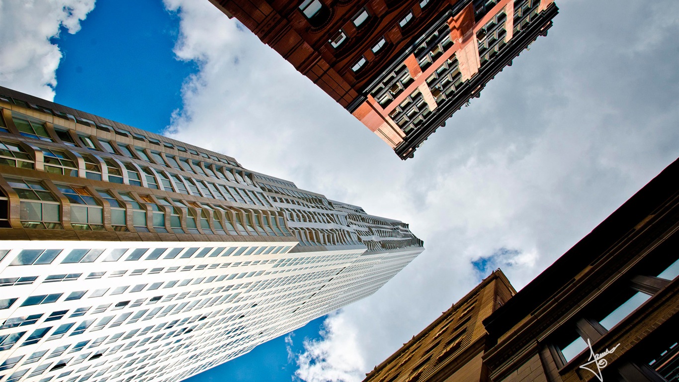 New York Pohledy na město, Microsoft Windows 8 HD tapety na plochu #6 - 1366x768