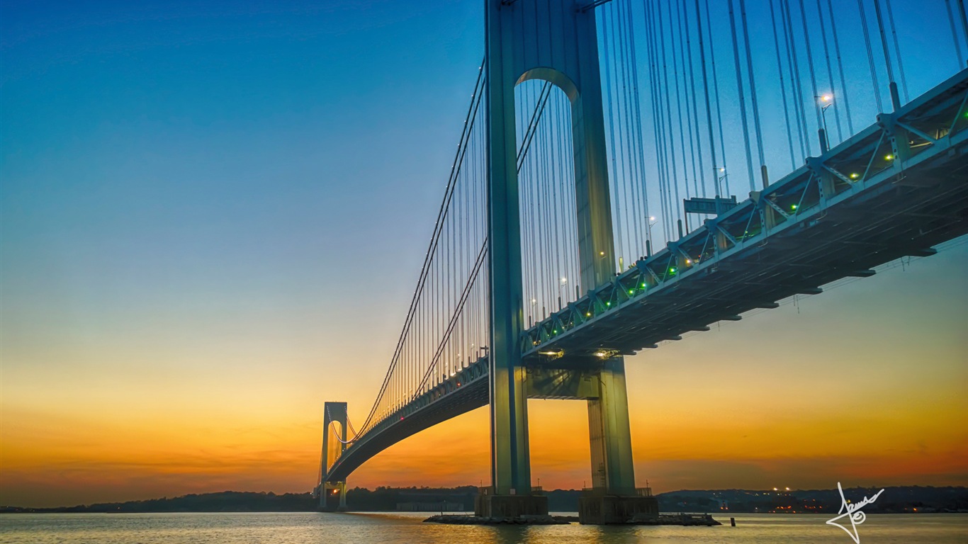 紐約城市風光，微軟Windows 8 高清壁紙 #7 - 1366x768