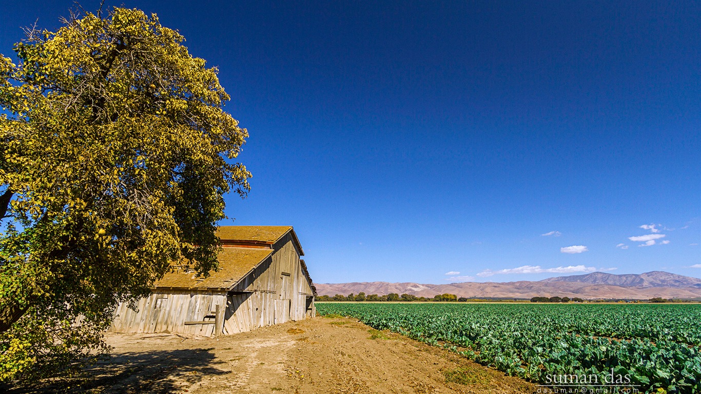 Kalifornie pobřežní scenérie, Windows 8 téma Tapety na plochu #4 - 1366x768