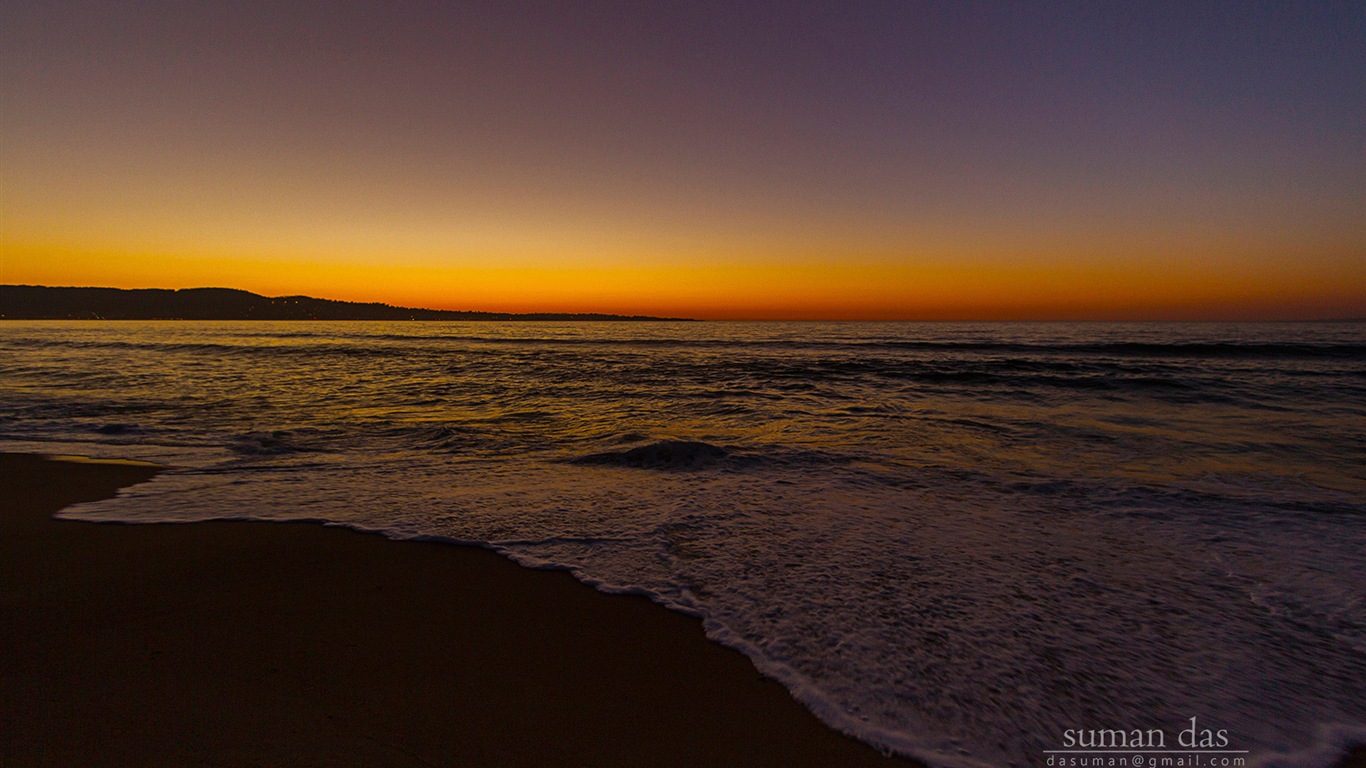 加州海岸風景，Windows 8 主題壁紙 #8 - 1366x768
