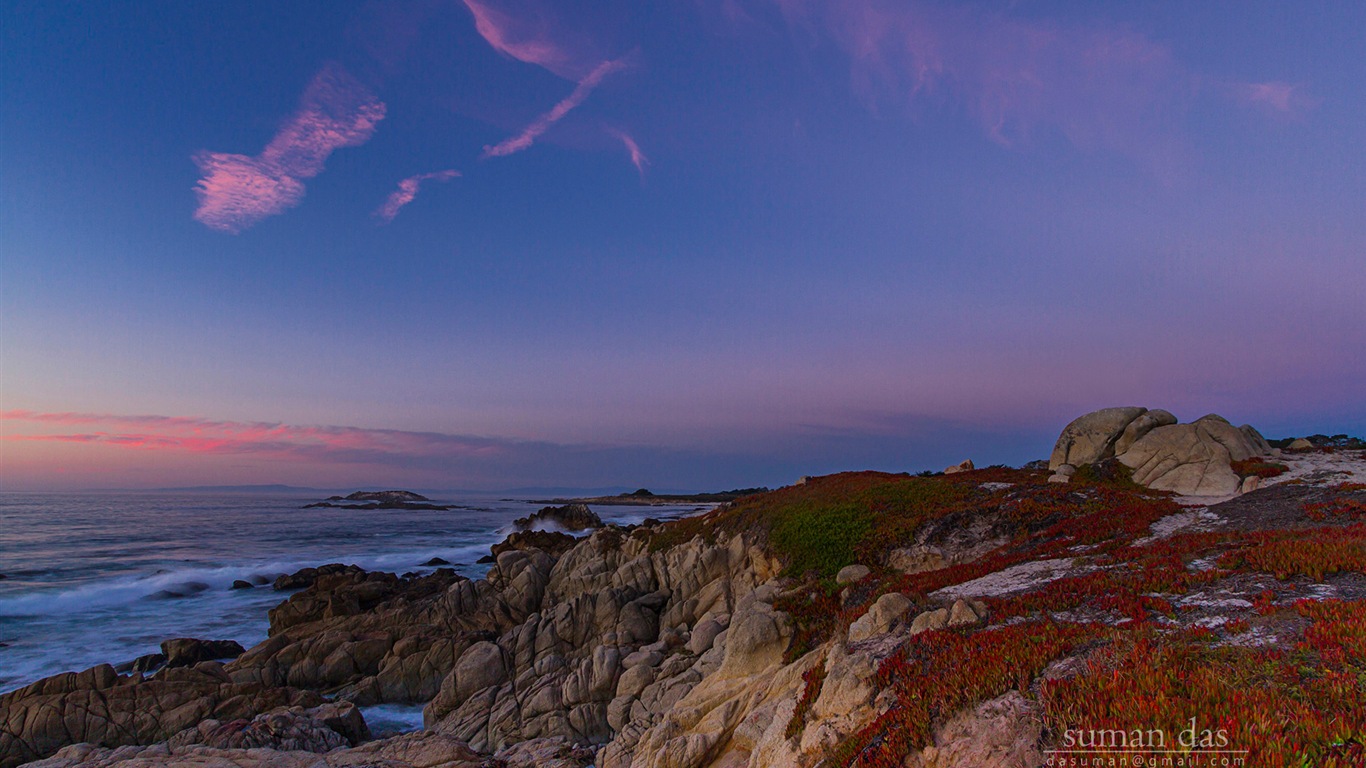 Californie paysages côtiers, Windows 8 fonds d'écran thématiques #10 - 1366x768