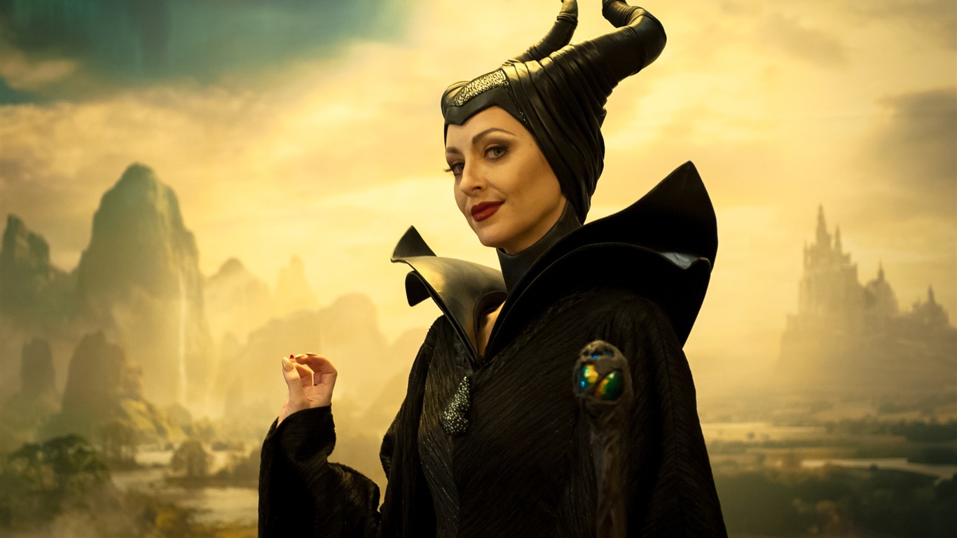 Maleficent 黑魔女：沉睡魔咒2014 高清電影壁紙 #11 - 1366x768