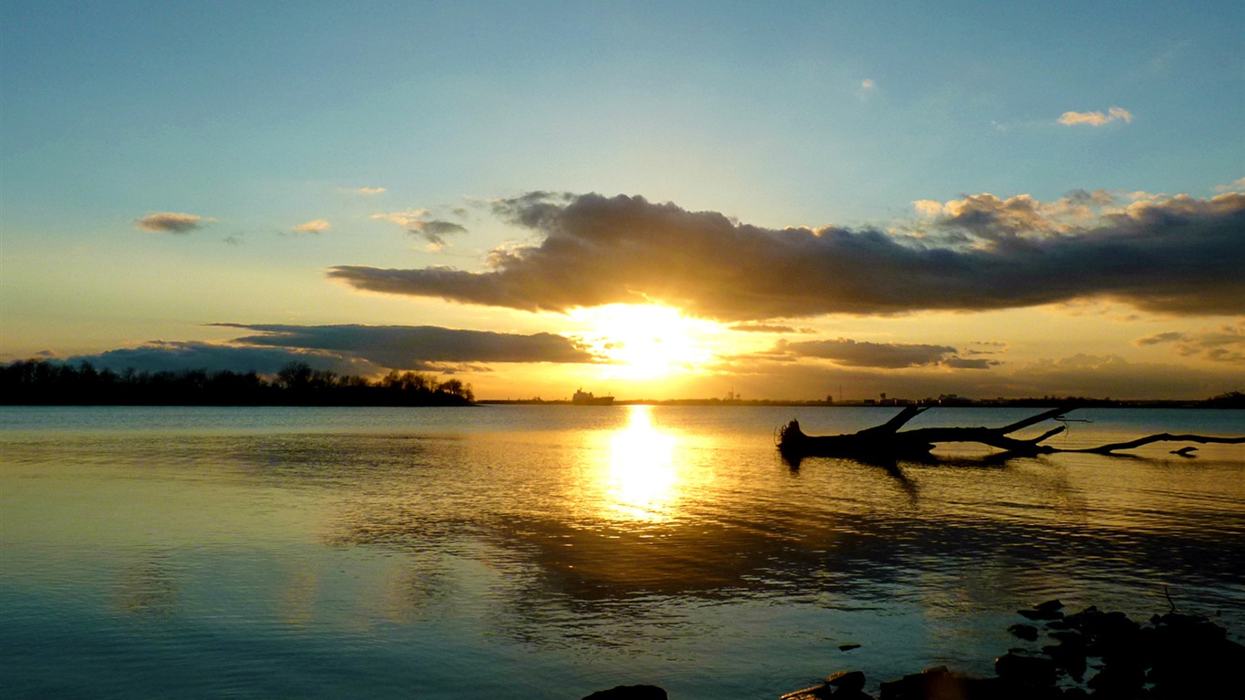 El agua, fuente de vida, fondos de pantalla de Windows 8 tema de HD #3 - 1366x768