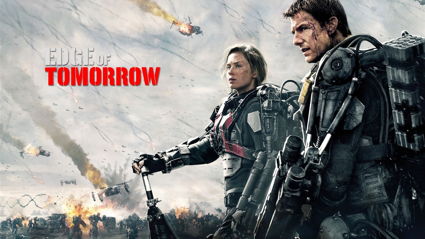 Edge of Tomorrow 2014 fonds d'écran HD #1 - 1366x768