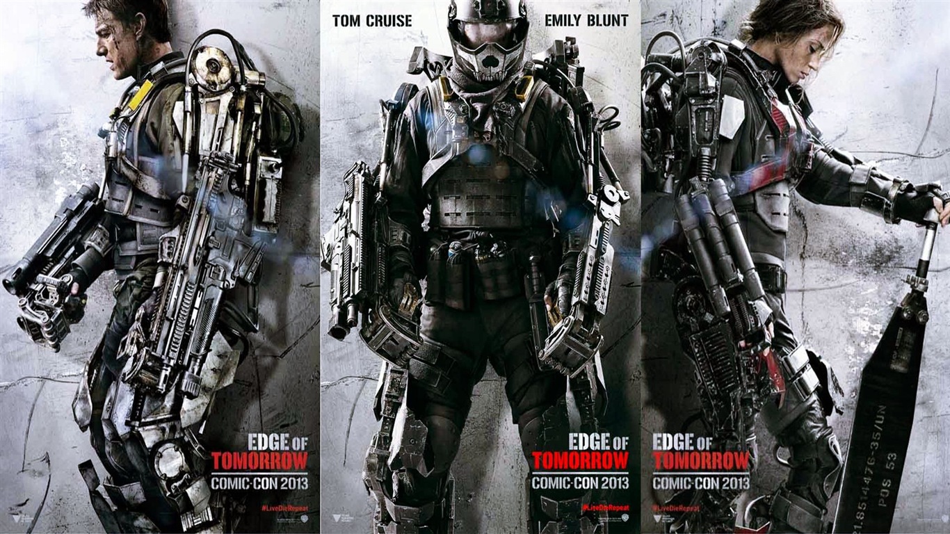 Edge of Tomorrow 2014 HD tapety na plochu #5 - 1366x768