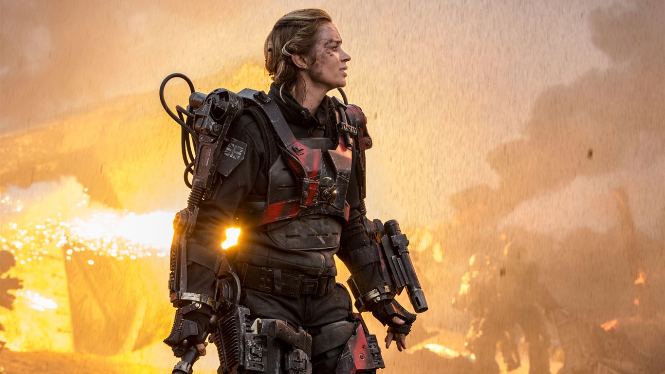 Edge of Tomorrow 2014 fonds d'écran HD #7 - 1366x768