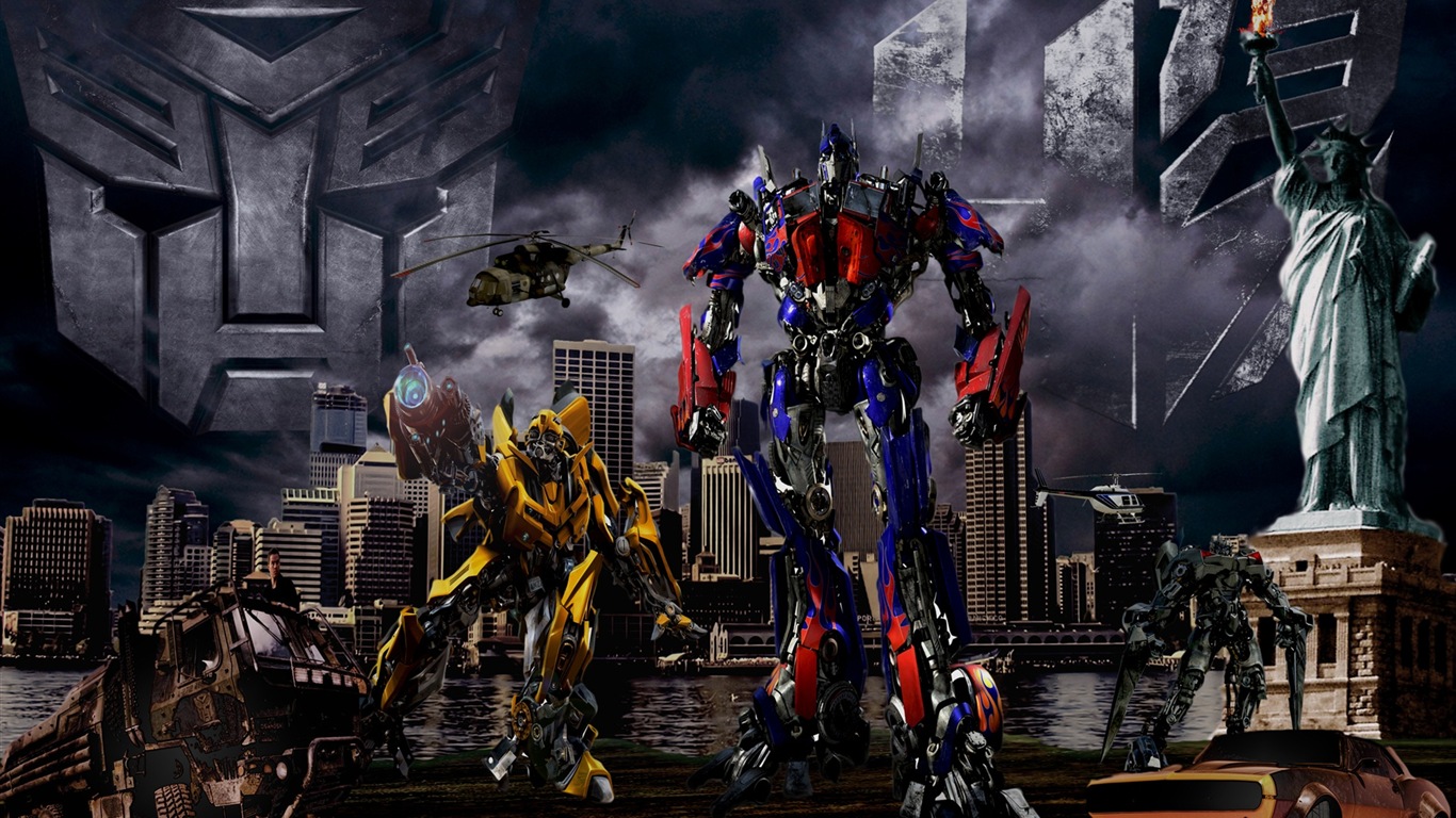 2014 Transformers: Age de fonds d'écran HD extinction #8 - 1366x768