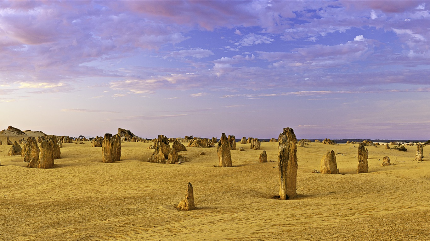 Les déserts chauds et arides, de Windows 8 fonds d'écran widescreen panoramique #8 - 1366x768