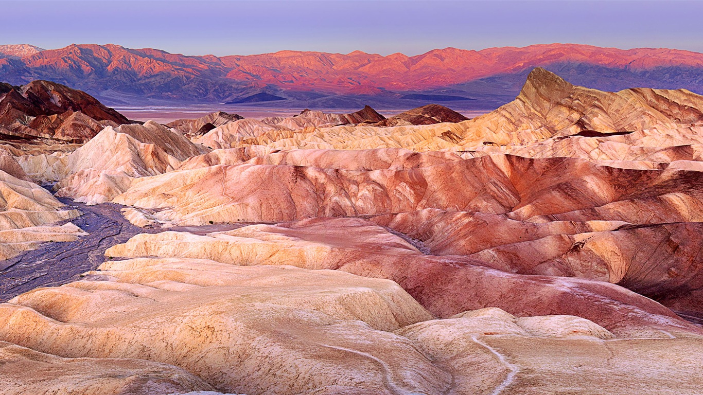 Les déserts chauds et arides, de Windows 8 fonds d'écran widescreen panoramique #10 - 1366x768