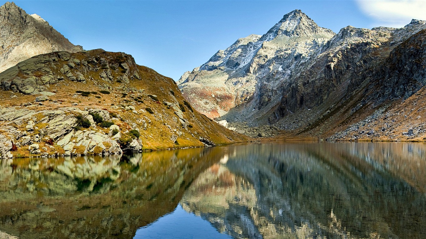 Paysage européen, Windows 8 fonds d'écran widescreen panoramique #10 - 1366x768