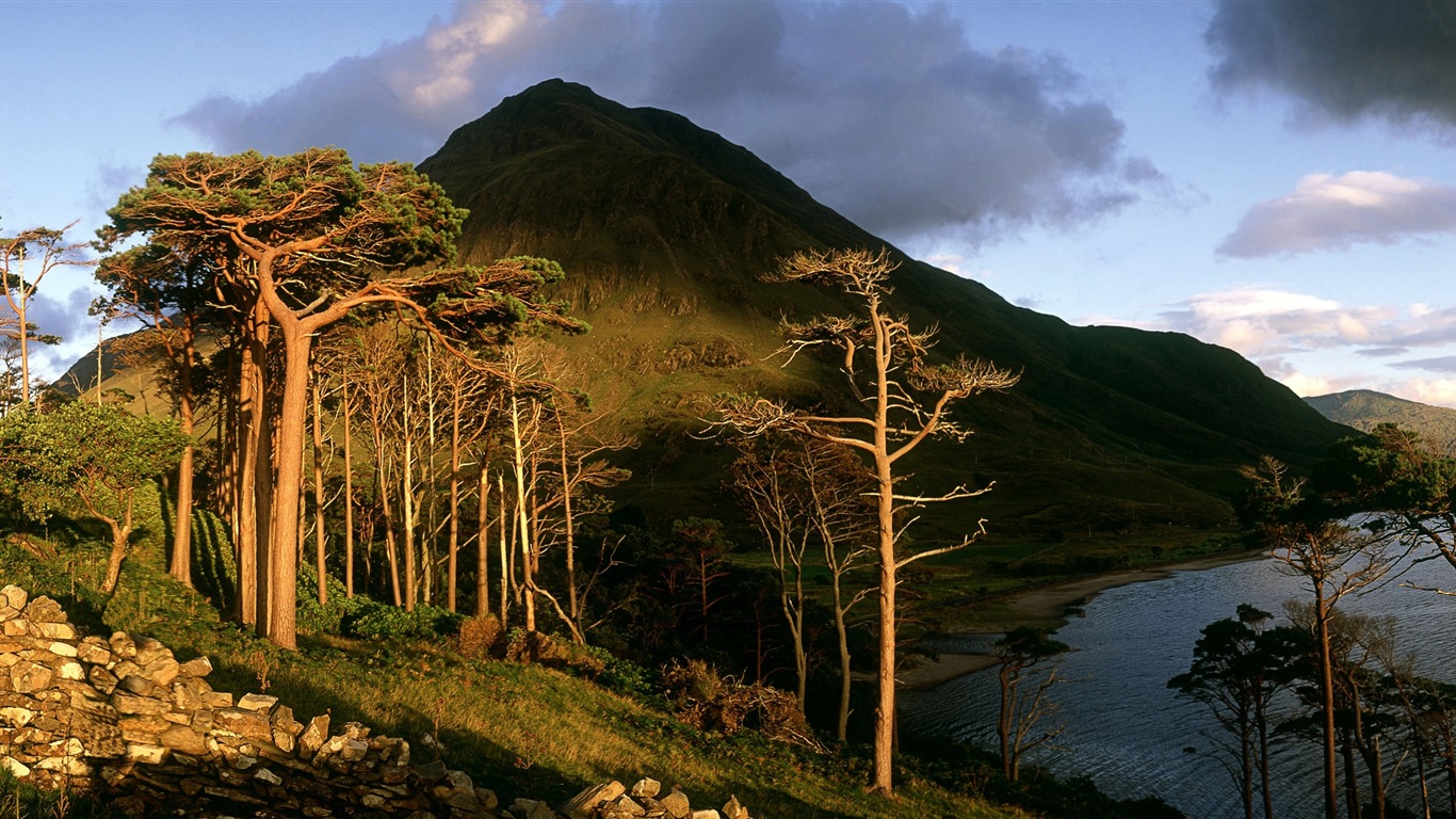 Paysage européen, Windows 8 fonds d'écran widescreen panoramique #20 - 1366x768