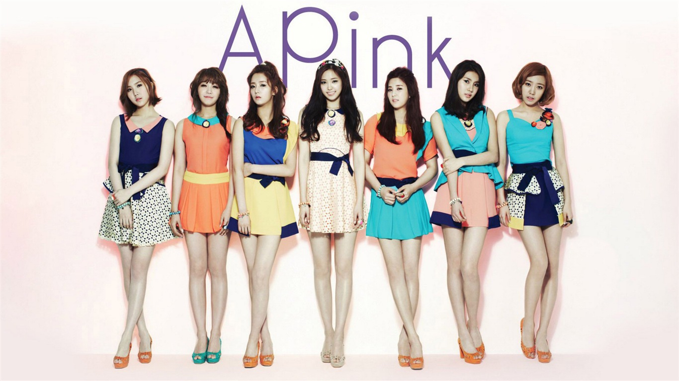 韓國音樂女子組合 A Pink 高清壁紙 #6 - 1366x768