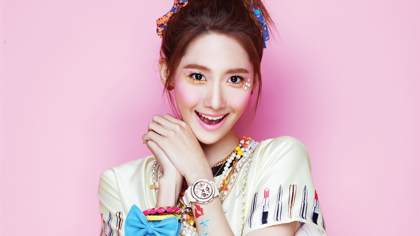 Girls Generation SNSD Casio küssen mich, Baby-G Hintergrundbilder #2 - 1366x768