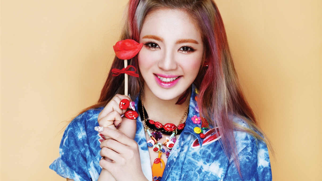 少女時代 Casio Kiss Me Baby-G 壁紙專輯 #8 - 1366x768