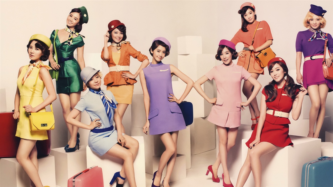 少女時代Girls & Peace Japan Tour 高清壁紙 #1 - 1366x768