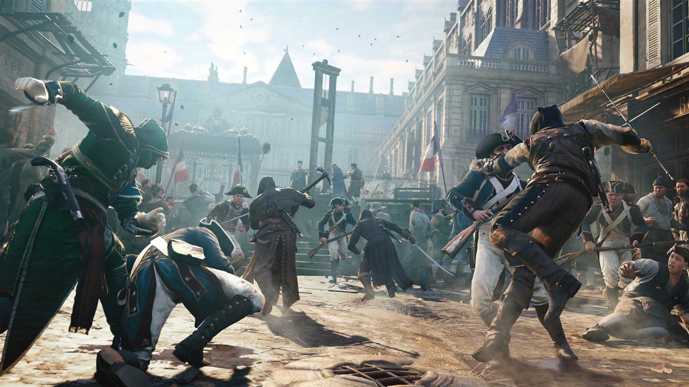 2014 Assassin's Creed: Unity 刺客信條：大革命高清壁紙 #3 - 1366x768