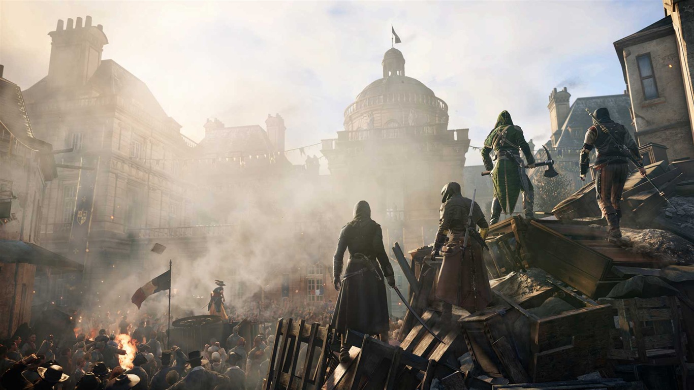 2014 Assassins Creed: Unity HD Wallpaper #4 - 1366x768