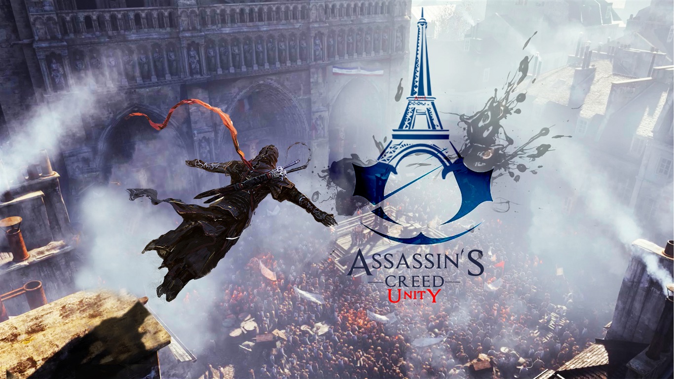 2014 Assassin's Creed: Unity HD wallpapers #6 - 1366x768
