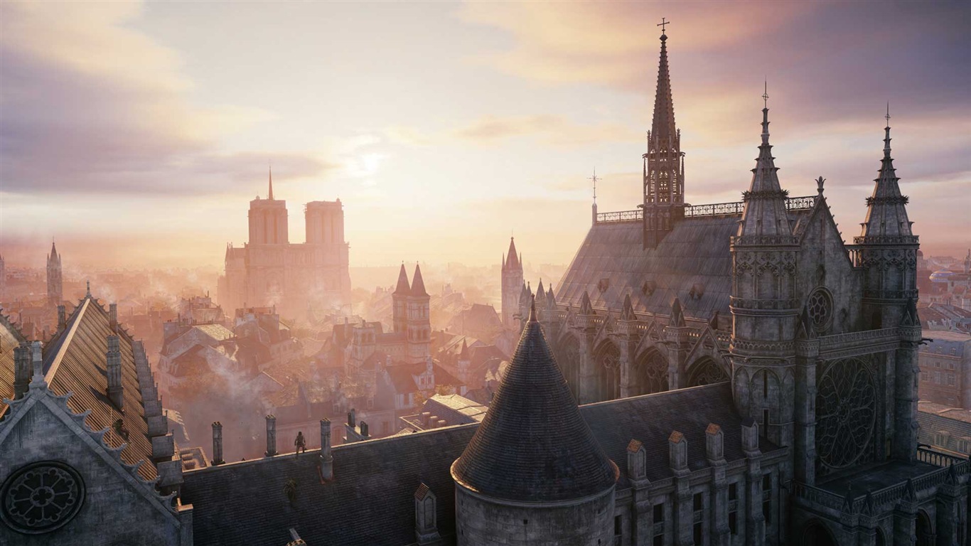 2014 Assassin's Creed: Unity HD wallpapers #8 - 1366x768