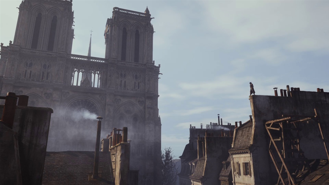 2014 Assassin's Creed: Unity 刺客信条：大革命 高清壁纸13 - 1366x768