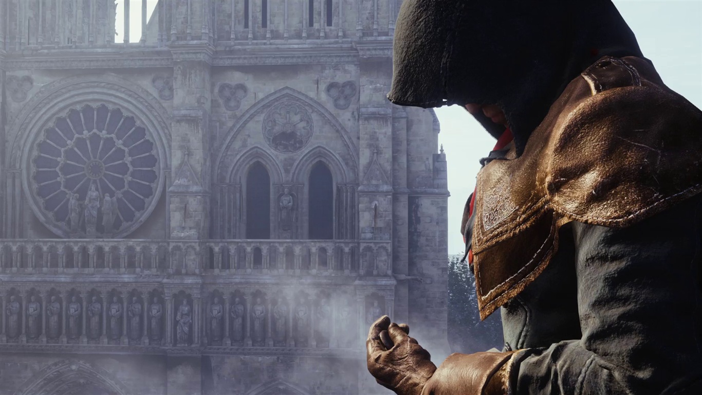 2014 Assassin Creed: Unity HD tapety na plochu #14 - 1366x768