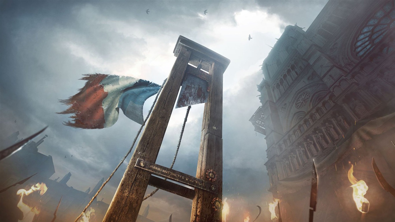 2014 Assassin's Creed: Unity 刺客信条：大革命 高清壁纸15 - 1366x768